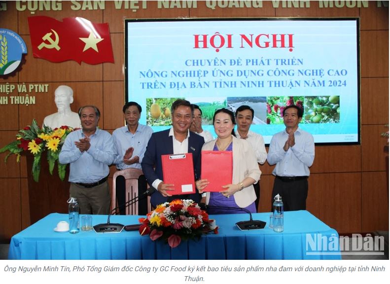 Mở hướng phát triển nông nghiệp ứng dụng công nghệ cao ở Ninh Thuận
